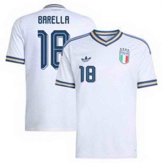Youth 18 Italy National Nicolo Barella 2026 White  3